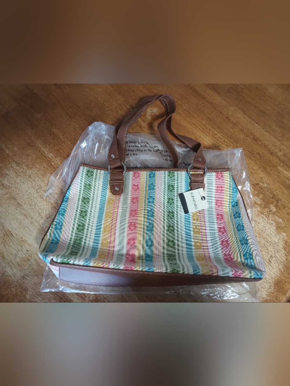 NWT St. John's Bay Large Purse/Bag For Spring!